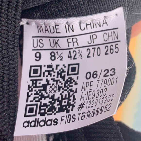 adidas Trae Young 3 Black Arctic Night Orange Basketball Shoes IE9303 M9 / W10 - Picture 8 of 9